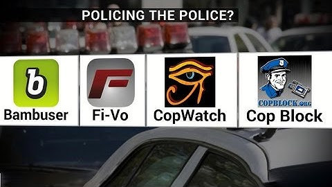 New apps immediately upload video of police encounters