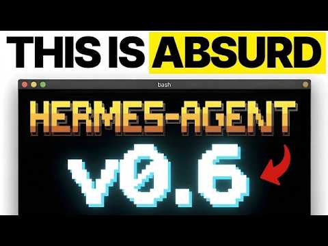 New FREE Hermes AI Agent Update is INSANE!