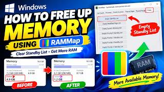 How to Free Up RAM on Windows | Wise Memory Optimizer + RAMMap screenshot 5