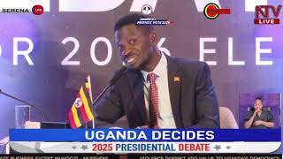 Updates on corruption : Presidential Debate2025|| Ghetto tv|| Bobi Wine