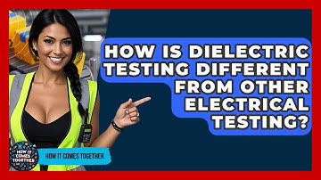 How Is Dielectric Testing Different From Other Electrical Testing? - How It Comes Together
