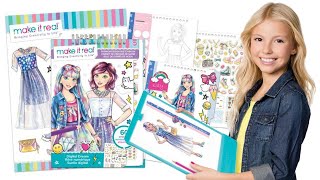 Digital Dream Fashion Design Sketchbook and Tracing Light Table