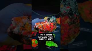 The Coolest Minerals from GREENLAND! #fluorescent