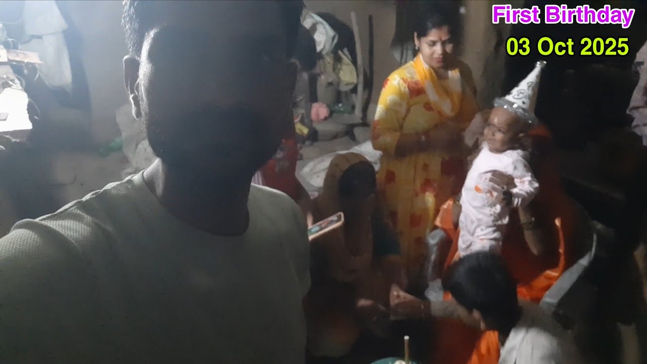 First Birthday 03 Oct 2025 | Chandragupta Shursen | Vlog Video | Mahipat Gupta | 