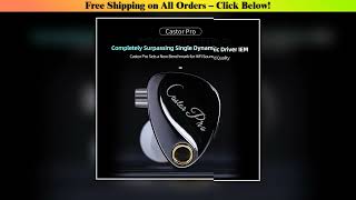 KZ-Castor Pro adjustable double-action in-ear headphones HIFI with wheat fever to monitor the live