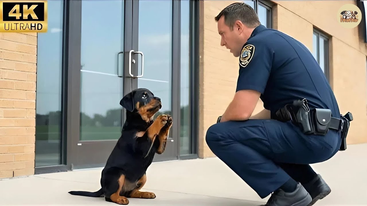The puppy begged the police for help — what happened next shocked everyone