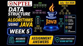 NPTEL Data Structure and Algorithms Using Java | Week 5 Assignment Answers 2026 | #dsa  #java