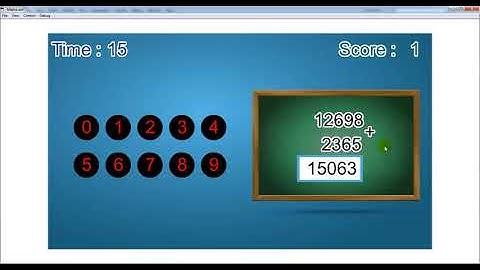 เกมแฟลชบวกเลข เกมแฟลชคณิตศาสตร์ เกมส์แฟลช Adobe Flash CS6 CC