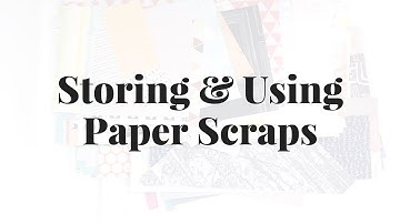 What to Do with Patterned Paper Scraps | #StashBash2018