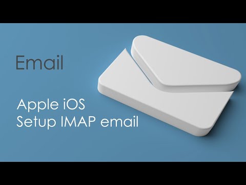 Setting up IMAP Email on Apple iOS devices such as iPhone and iPad