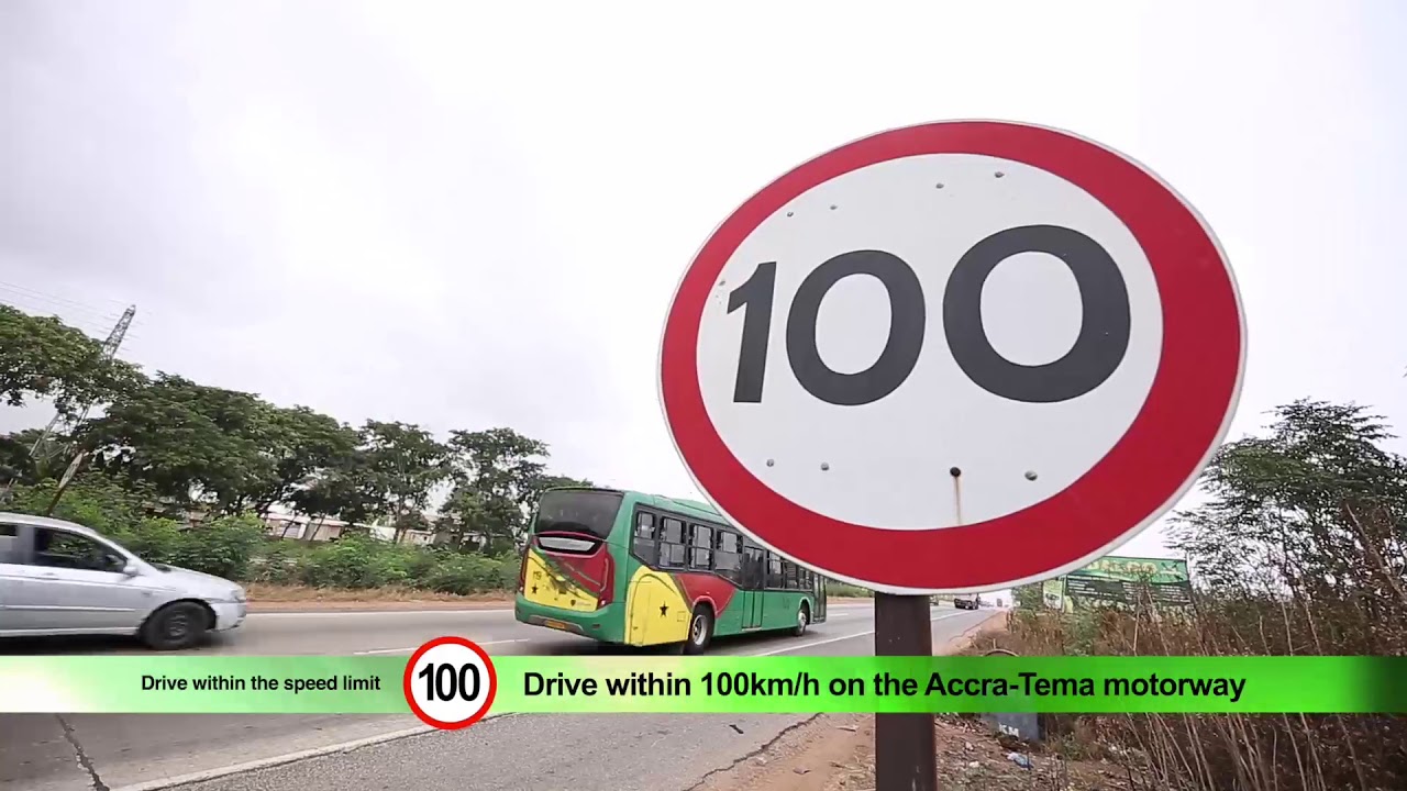 Speed limits on Ghanaian roads - TWI - YouTube