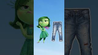 Inside out characters in jeans mode #shorts #anime #insideout