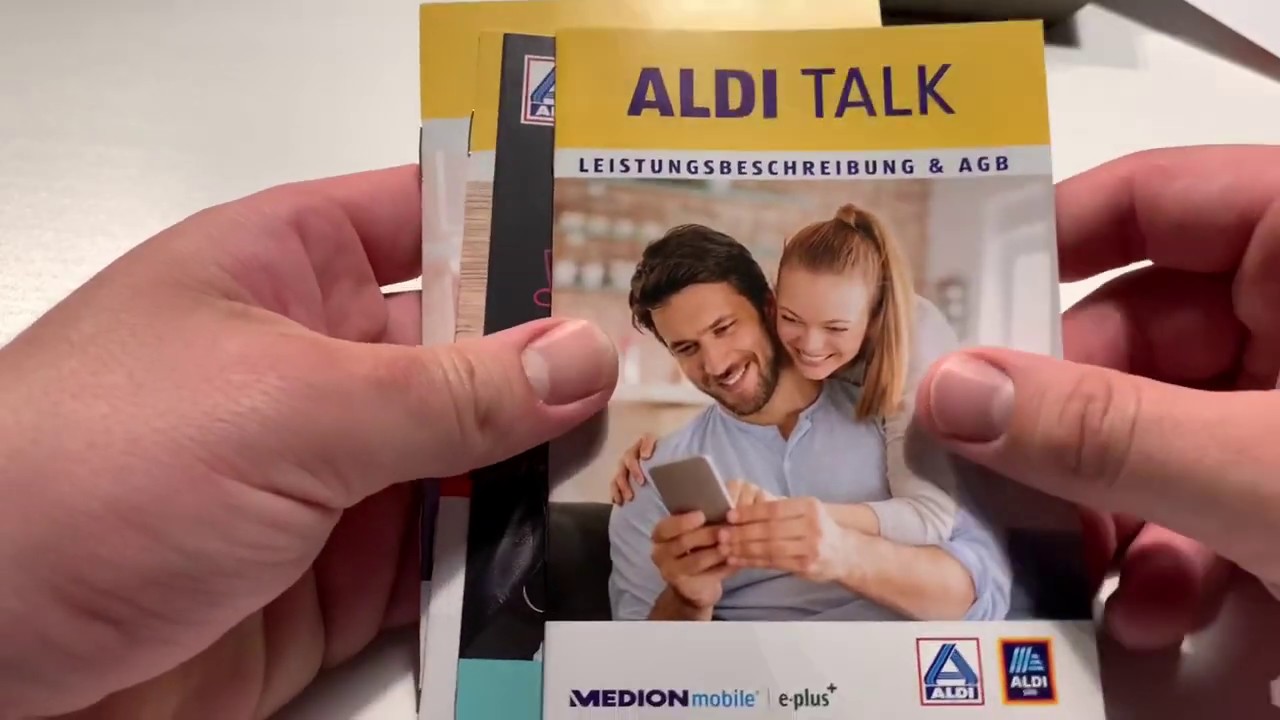 Update Aldi Talk (E-Plus) Prepaid Mobilfunk Vertrag einrichten und anmelden von Anfang bis Ende Anleitung