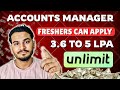 WORK FROM HOME | ACCOUNTS MANAGER JOB | WORK FROM HOW 2025  | WORK FROM HOME FOR FRESHERS