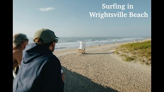One day Surfing in Wrightsville Beach NC