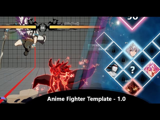 Anime Fighter Template 1.1 in Blueprints - UE Marketplace