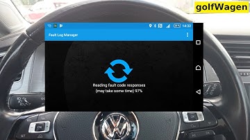 Readiness code on Torque app ELM327 VW Golf 7 1.6TDI info