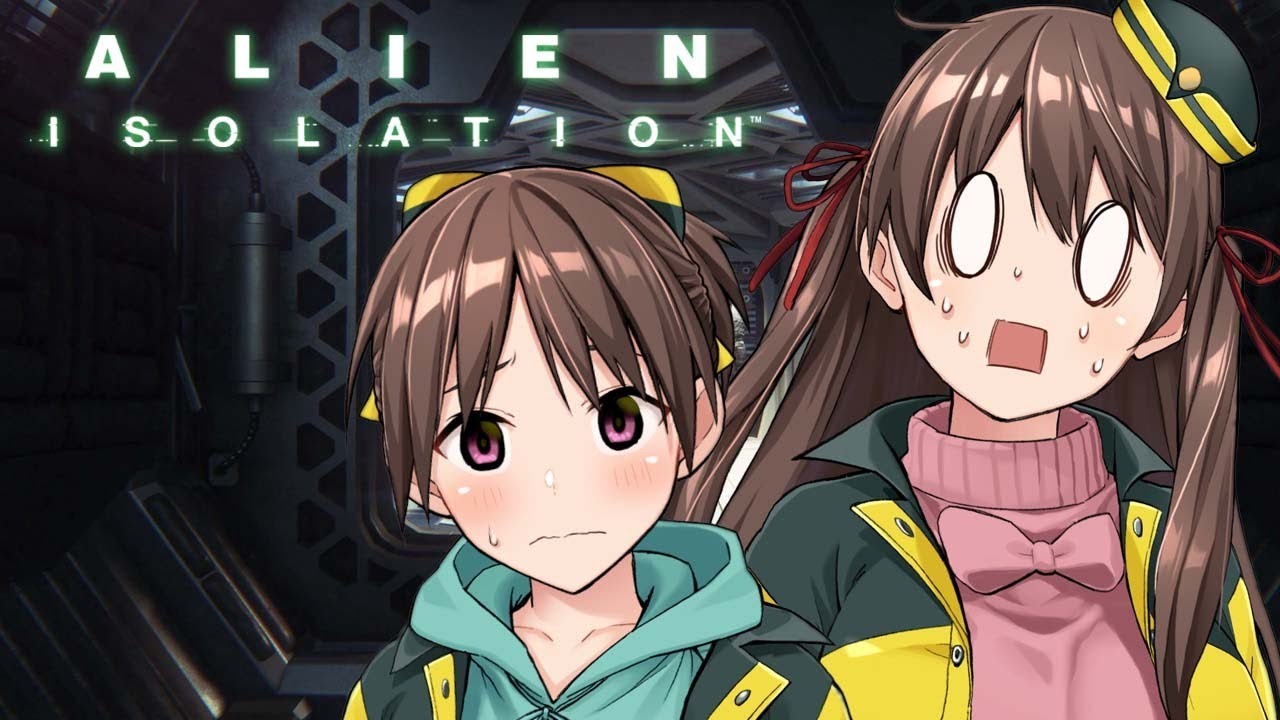【ALIEN ISOLATION】WHY IS IT SO SCARY?!【Makoto & Akira Misaki】