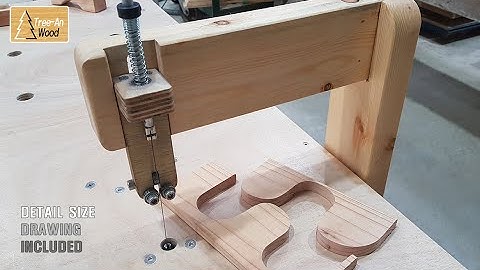 2 in 1 Scroll Saw & Jigsaw Table 