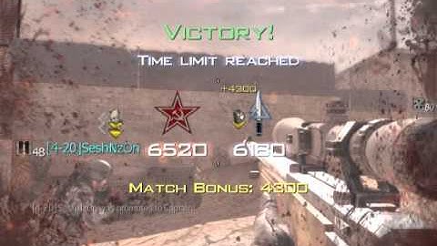 MW3 - CROSS MAP GWK!!!