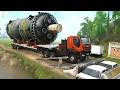 Truck vs Extreme Road and Speedbums | MudRunner Gameplay