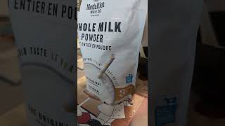 Medallion WHOLE MILK 3.25% powdered milk! Costco! New Experience for me! Dec 28th/24!