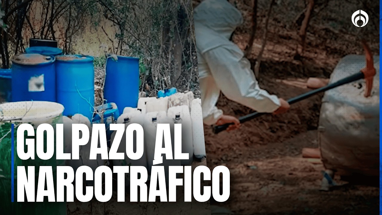 Ejército da nuevo golpe a crimen; destruye narcolaboratorios en Michoacán y Sinaloa