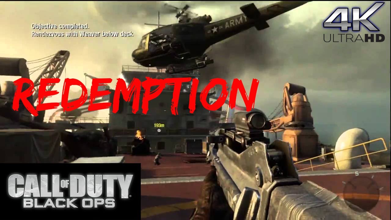 Call of Duty Black Ops 1 - Redemption - YouTube