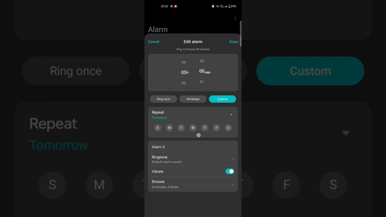 alarm clock kaise set kre 