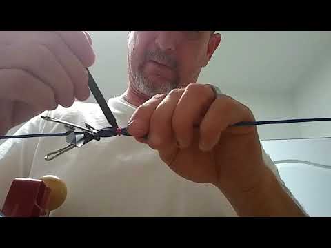 How to tie Cat Whiskers Bow Silencers on your bow