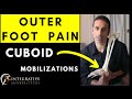 Outer/lateral foot & ankle sprain: treat CUBOID