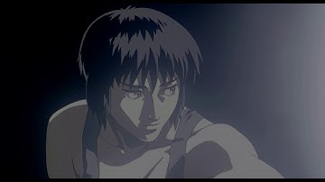 Ghost in the Shell 1995 Motoko wakes up 60fps