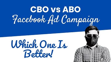 CBO vs ABO Facebook Ads Campaign | Which One Is Better | Video#2
