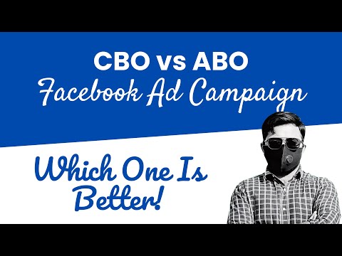 CBO vs ABO Facebook Ads Campaign | Which One Is Better | Video#2