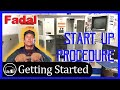 Fadal Start Up Procedure - Getting Started 3