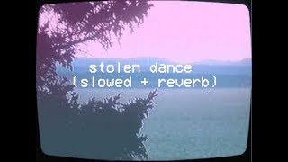 milky chance - stolen dance (slowed + reverb)
