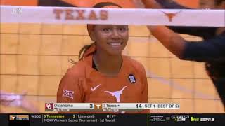 Texas vs Oklahoma | Women Volleyball Nov 12,2021