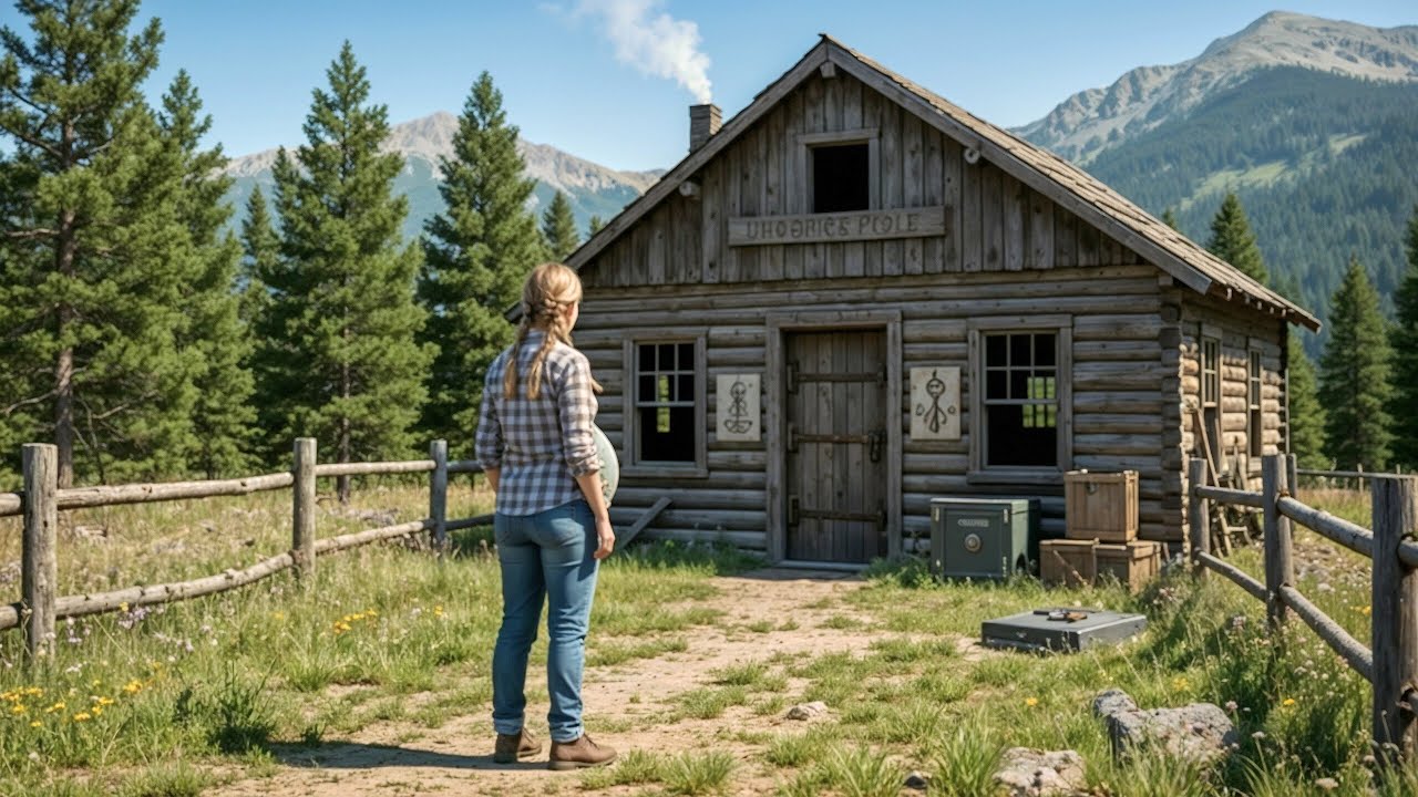High In The Mountains, Pregnant Mountain Mom Opened Her Inherited Cabin — Then Uncovers $240M Secret
