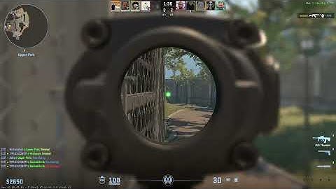 How can control upper park of overpass with AUG (3k)
