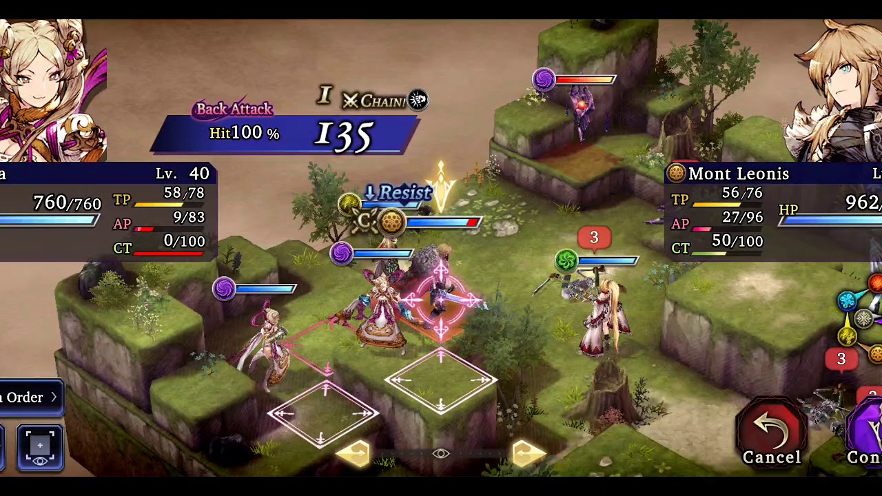 FFBE WOTV GL - Easy Elemental Chains for Missions