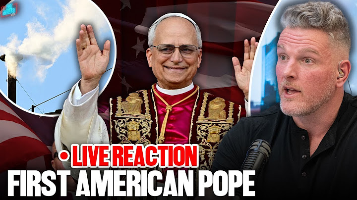 The Pat McAfee Show Live Reacts To Breaking News Of The New Pope