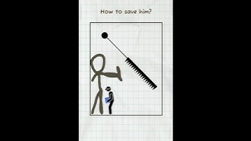 How to save him? 🙂|| Draw 2 save || Pushyabhuti #shorts #trending #trending #gamingvideos #draw2save