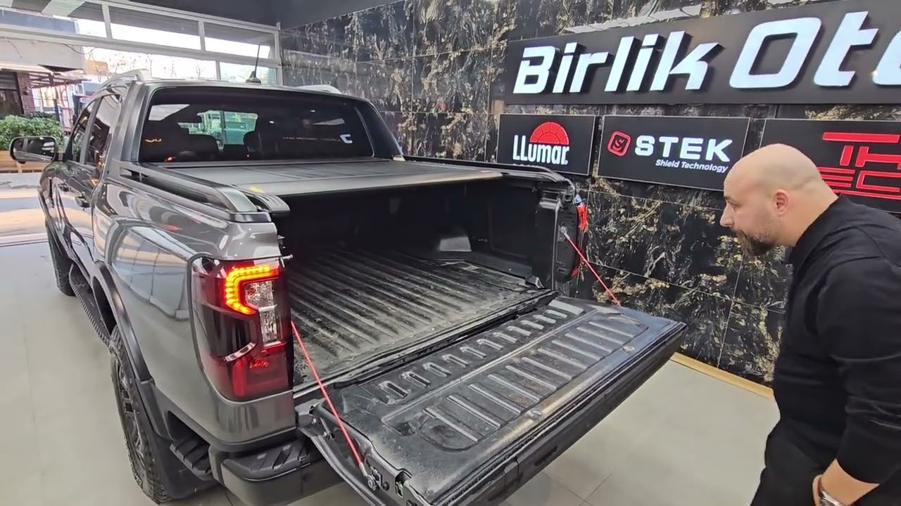 2025 Ford Ranger Elektrikli Roll Back Işıklı Yan Basamak