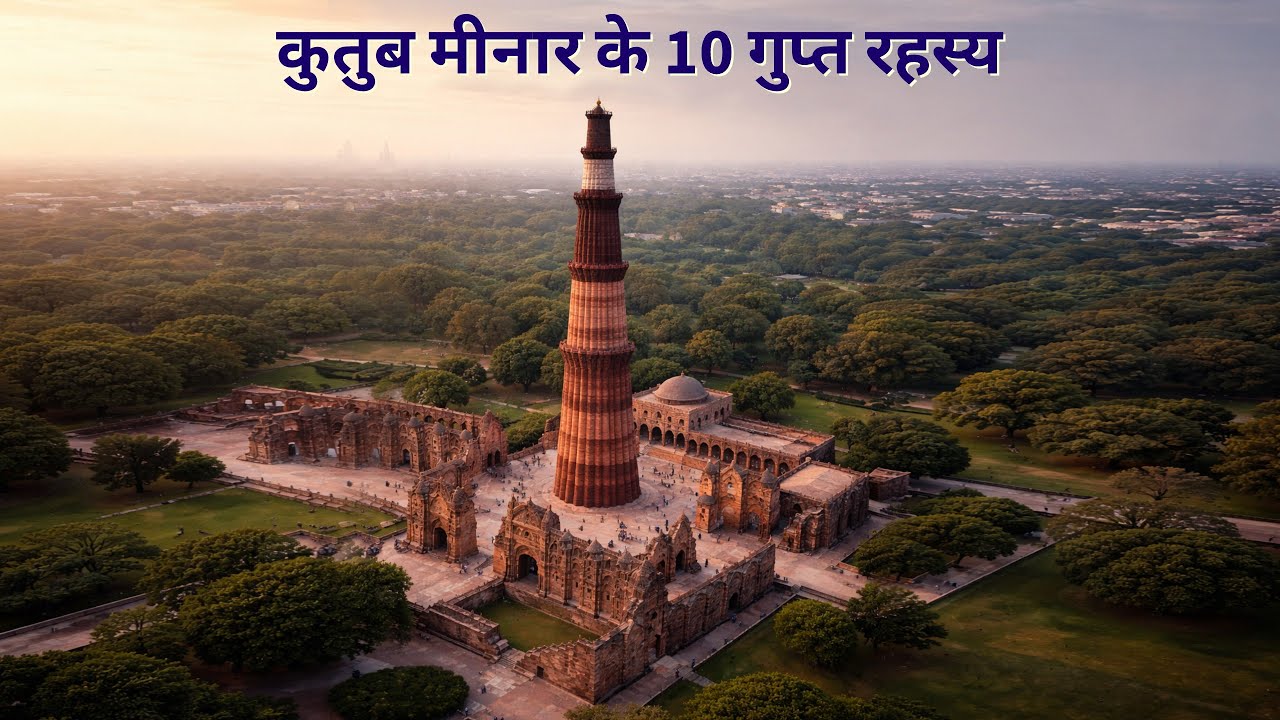 Qutub Minar ke 10 Gupt Rahasya | Qutub Minar Secrets | Hidden History Documentary Hindi