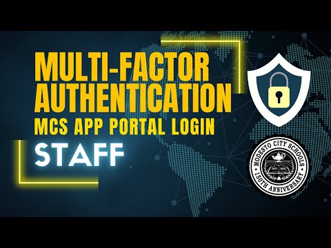 MCS Staff MFA and MCS App Portal Login