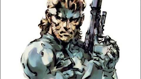 Solid Snake wishing me a happy birthday!