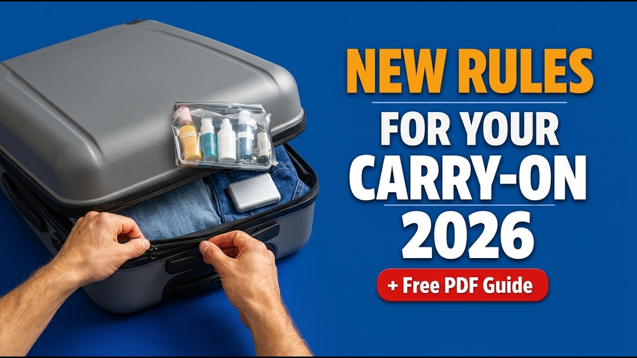 New Carry-On Rules for 2026 — What Every Traveler Needs to Know Before
