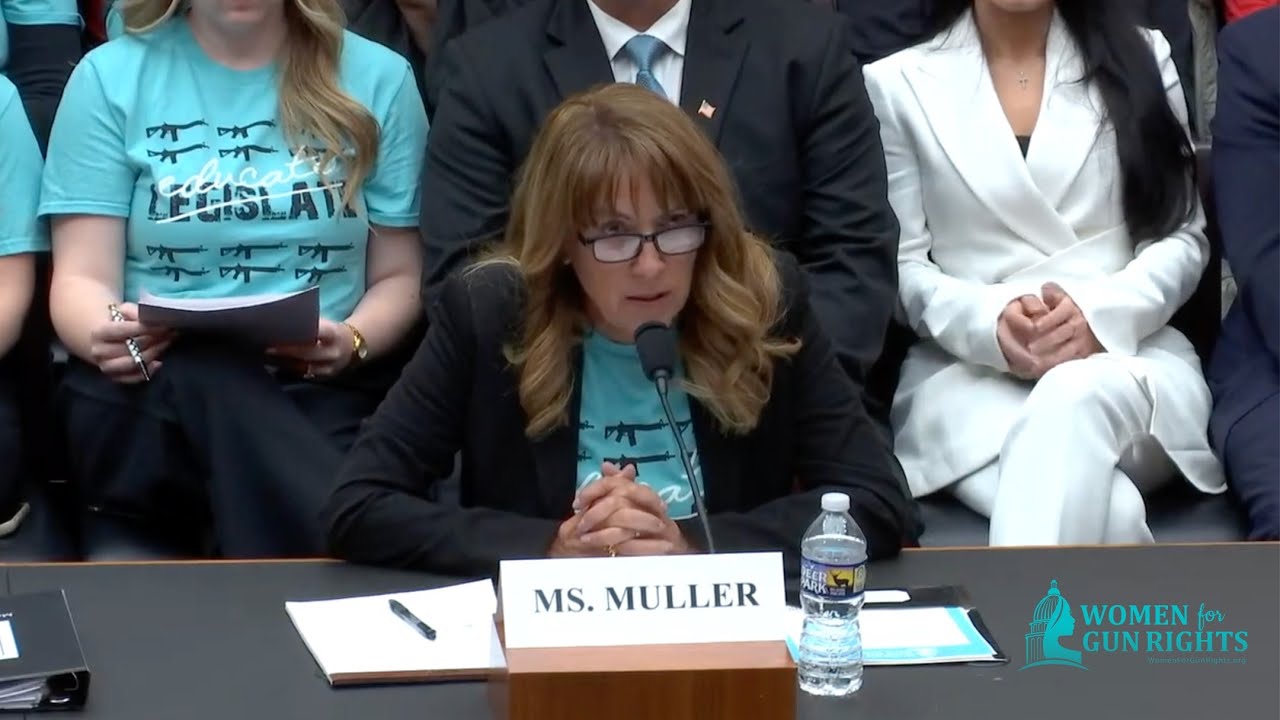 Dianna Muller, Founder of Women for Gun Rights, Testifies Before Congress on Right to Self-Defense