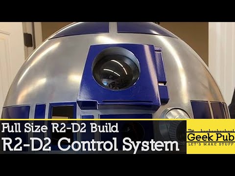 Full Size R2-D2 Remote Control System (Raspberry Pi & Arduino)