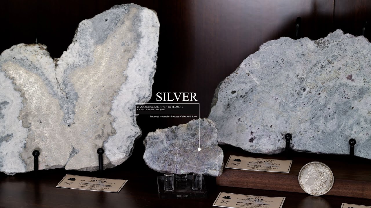 80 OUNCES of SILVER in Slabs from the Bulldog Mountain Mine | Creede Mining District | Colorado